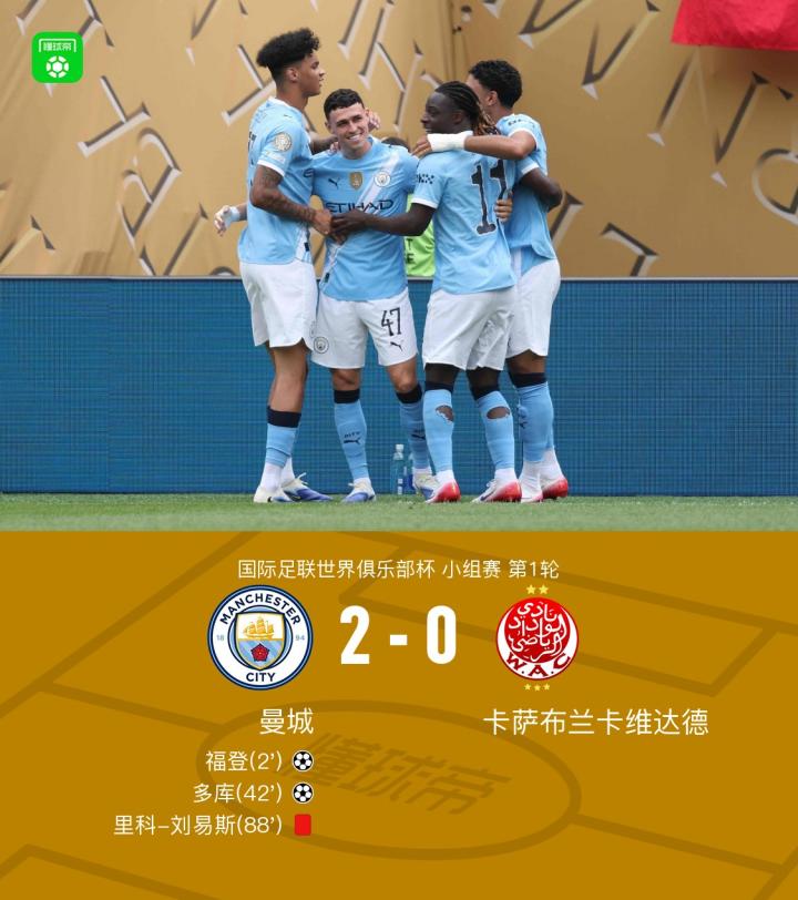 中欧体育官方下载-关于世俱杯-福登传射多库建功刘易斯染红曼城2-0维达德的信息